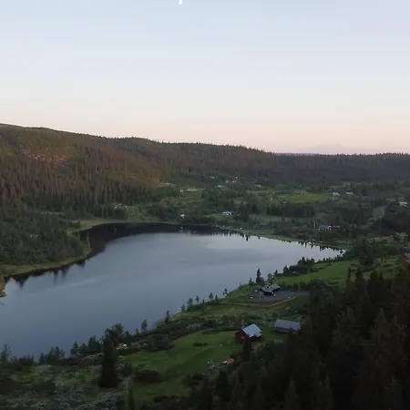 Semesterbostad Fjellhytte Med Panoramautsikt Pa Liaasen I Valdres